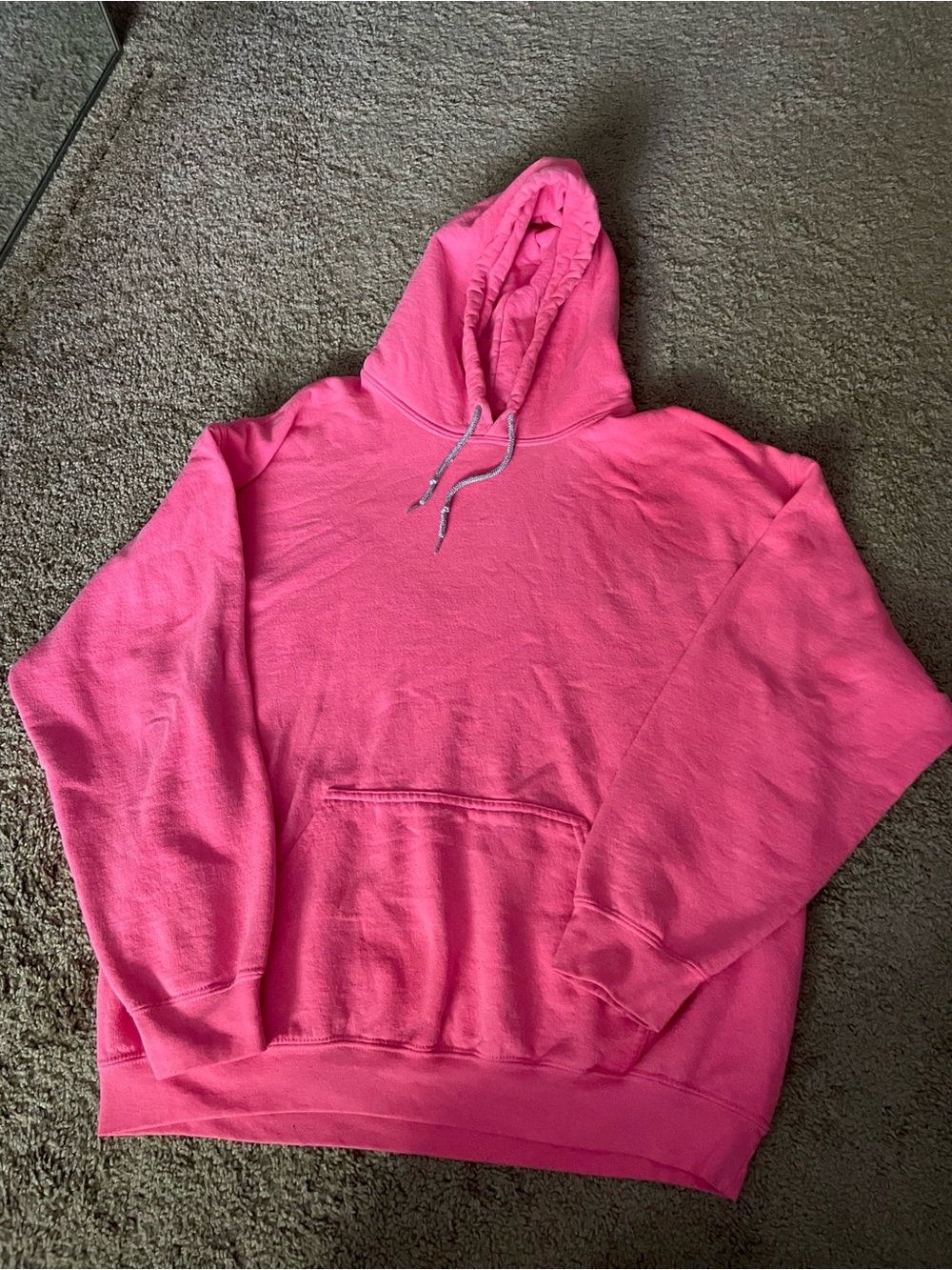 Bright Pink Cozy Hoodie